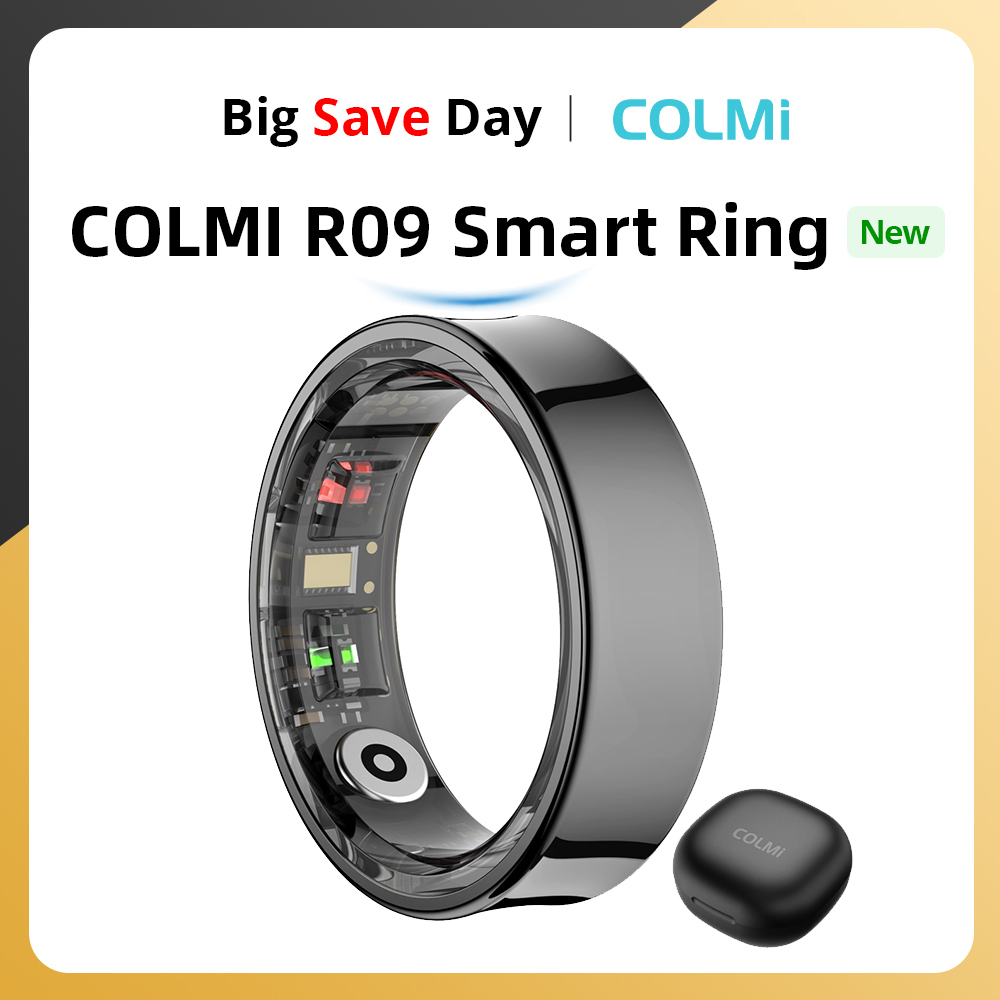 Smart Ring Health - 2024 COLMI R09 Smart Ring Men