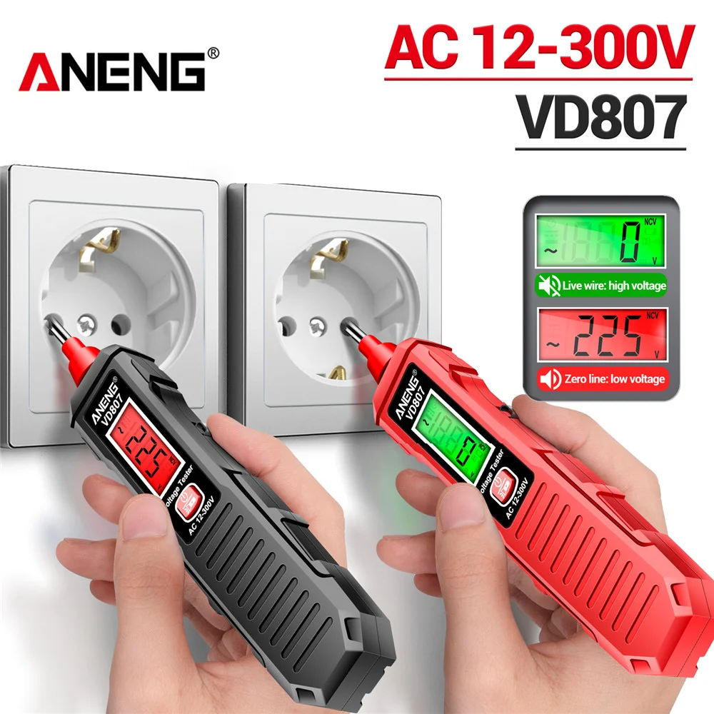 Smart Pen Digital - ANENG VD807 One-word Induction Portable 50/60Hz
