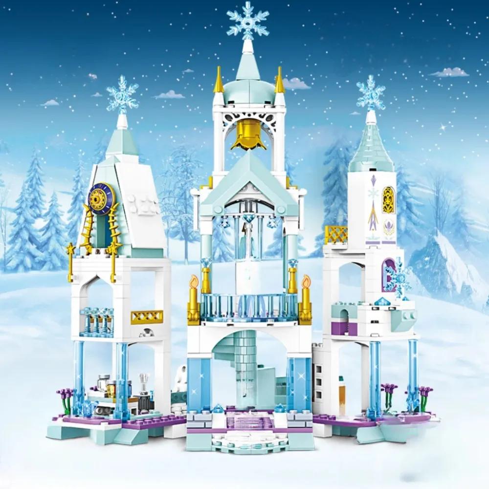Elsa Gadget - 350pcs Ice Queen Castle Building Blocks