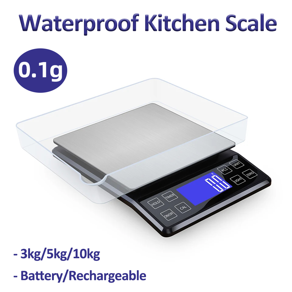 Kitchen Electronics Gadgets - Digital Kitchen Scale 0.1g High Precision