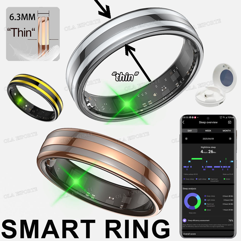 Smart Ring Health - Gesture Sensing Smart Ring Outdoor Waterproof