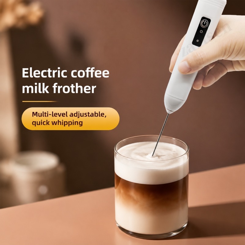 Kitchen Electronics Gadgets - Electric Coffee Milk Foaming Mixer Coffee