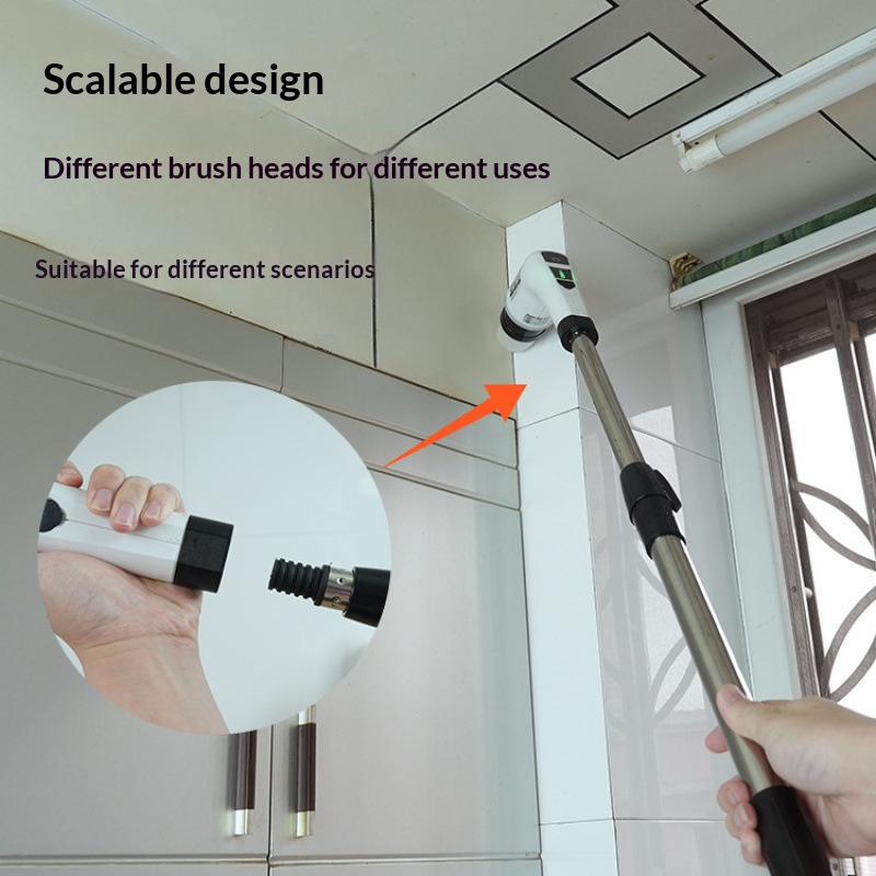 Kitchen Electronics Gadgets - HOMEFISH Cordless Spin Scrubber Electric Cleaning