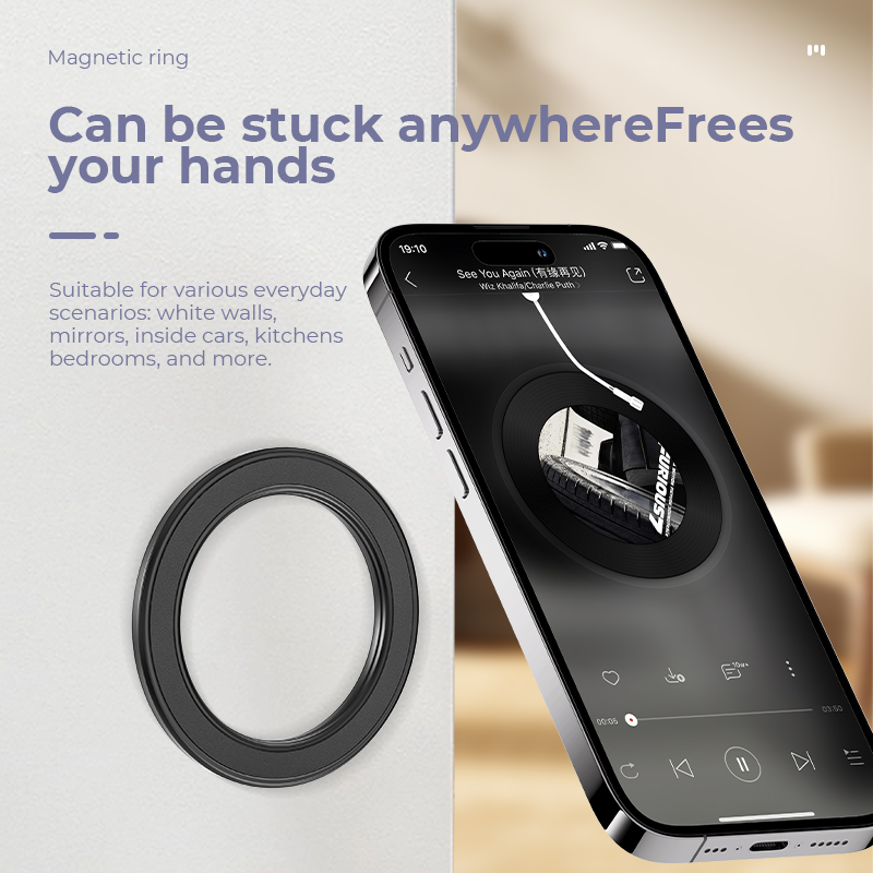 Useful Electronic Gadgets - For Magsafe Strong Magnetic Ring Phone