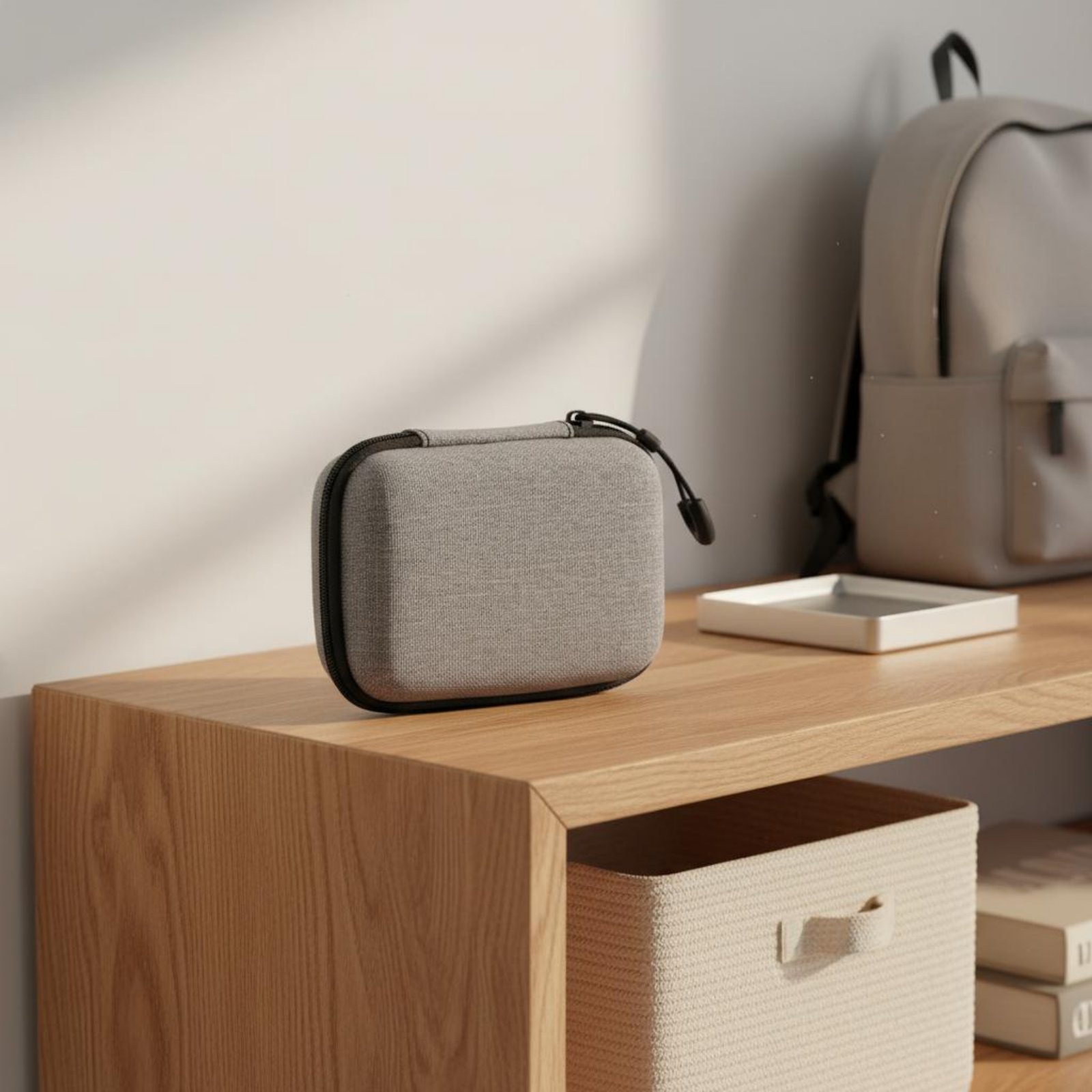 Electronics And Gadgets With A - Cord Organizer Case Shock-Resistant Portable Cord