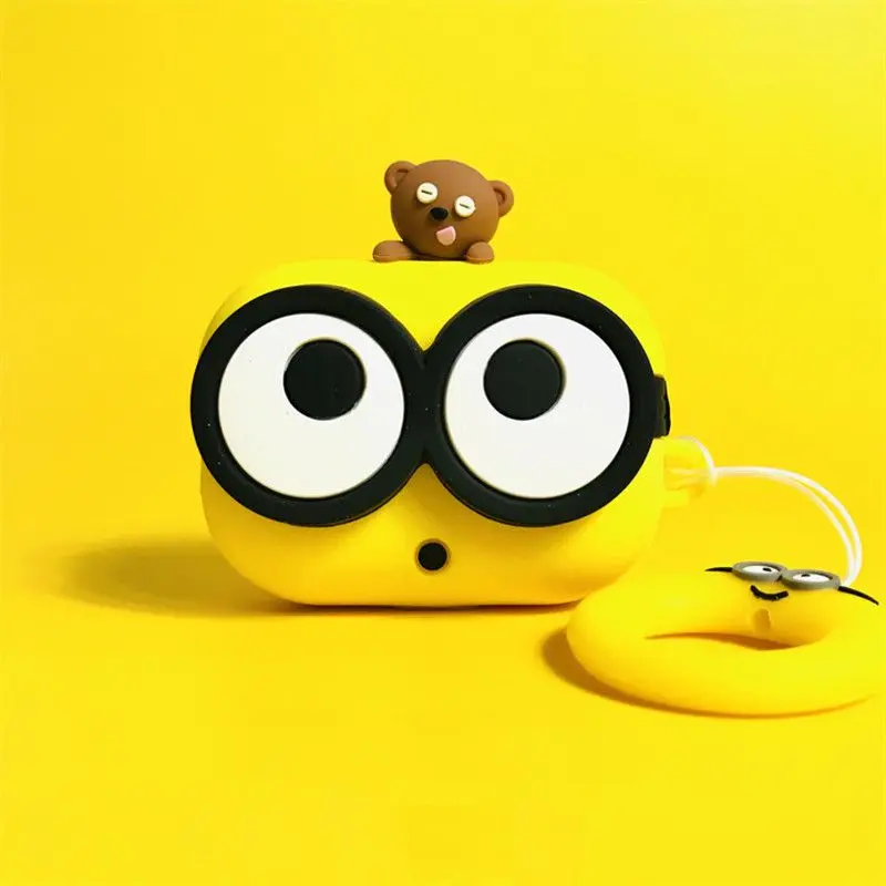 Electronics For Home - Minionsed Cute Cartoon Silicone Case for