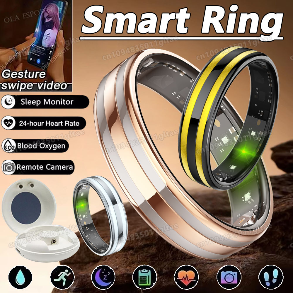Smart Ring Health - Gesture Sensing Smart Ring Health Monitor