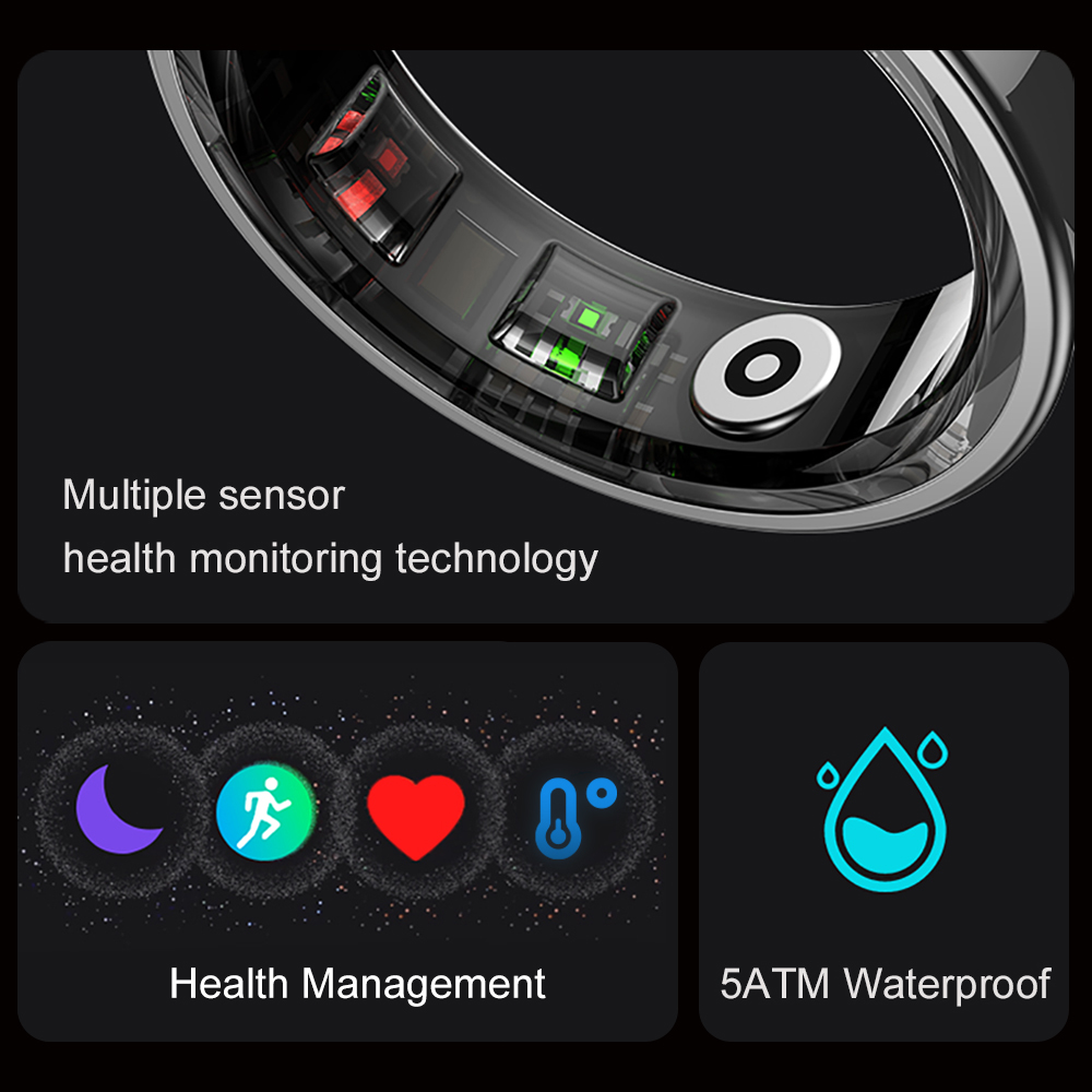 2024 COLMI R09 Smart Ring Men  - Smart Ring Health review and price