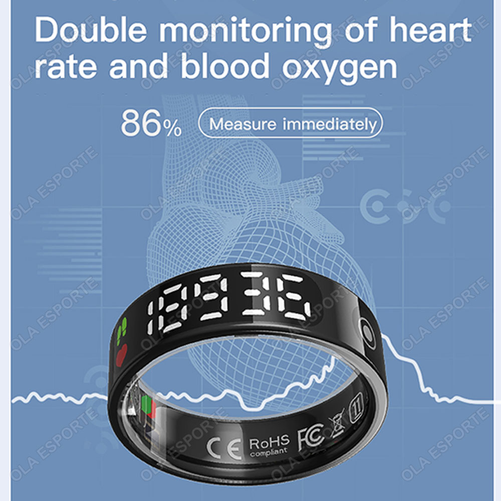 SR08 Smart Ring with Charging  - Smart Ring Health review and price