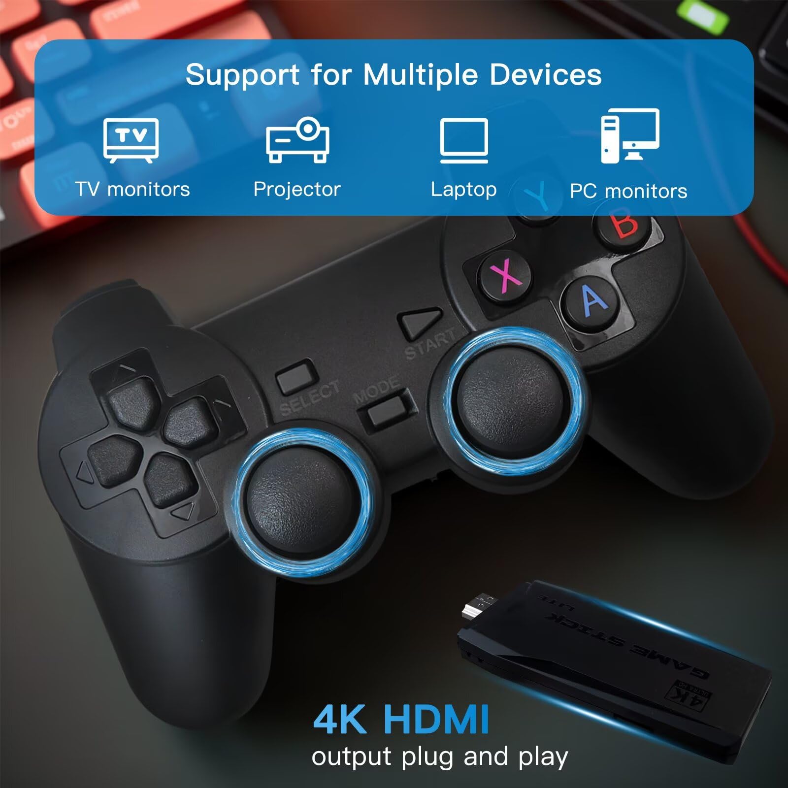 Retro Video Game Console 4K Ga - Retro Game Controller Usb review and price