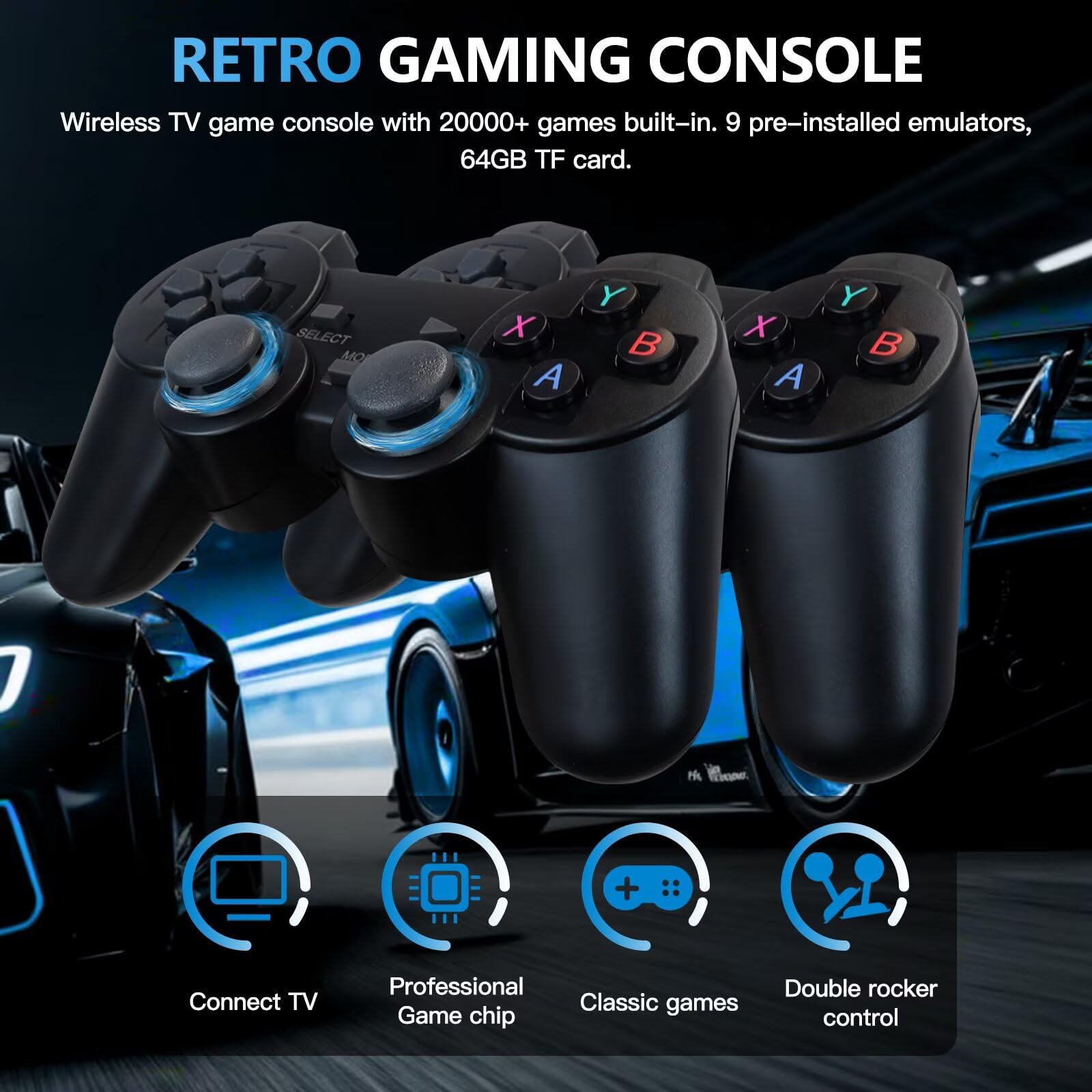 Retro Video Game Console 4K Ga - Retro Game Controller Usb review and price