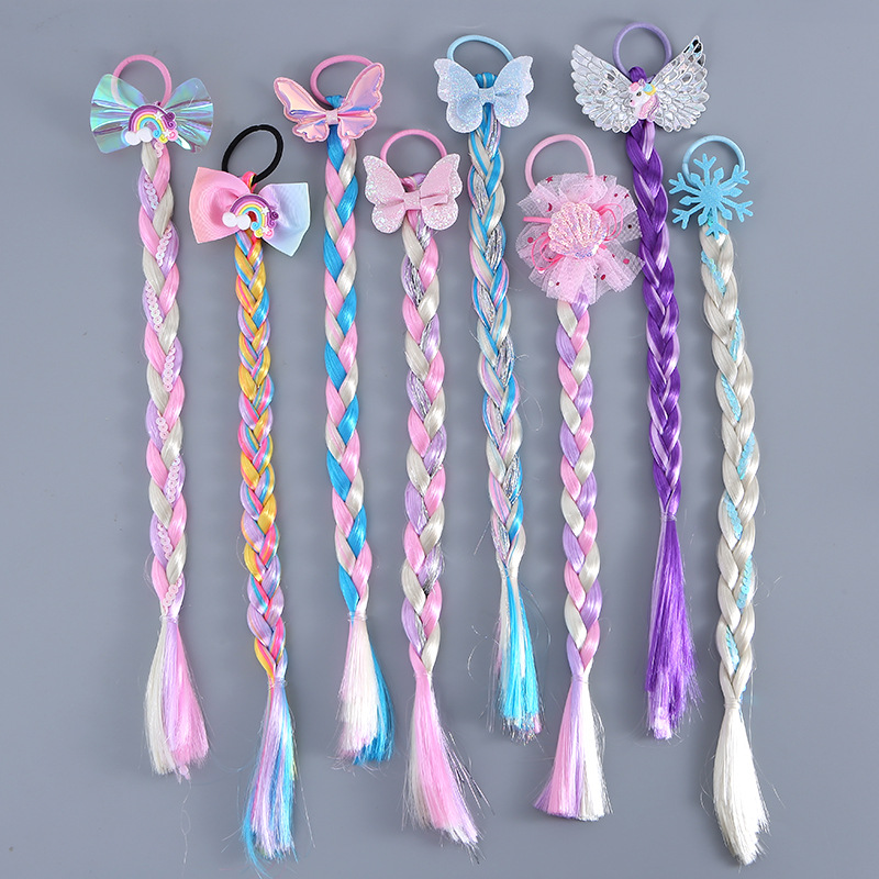 Littler Girls Long Braid Hair  - Elsa Gadget review and price