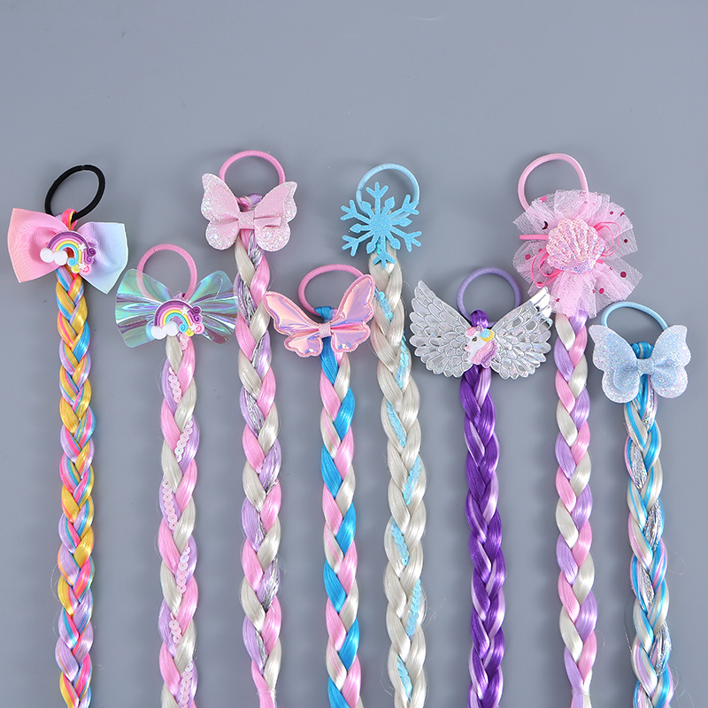 Littler Girls Long Braid Hair  - Elsa Gadget review and price