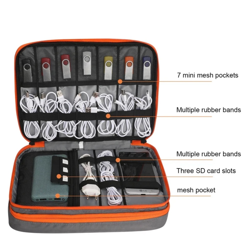 Double Layers Large Capacity T - Electronics And Gadgets With A review and price