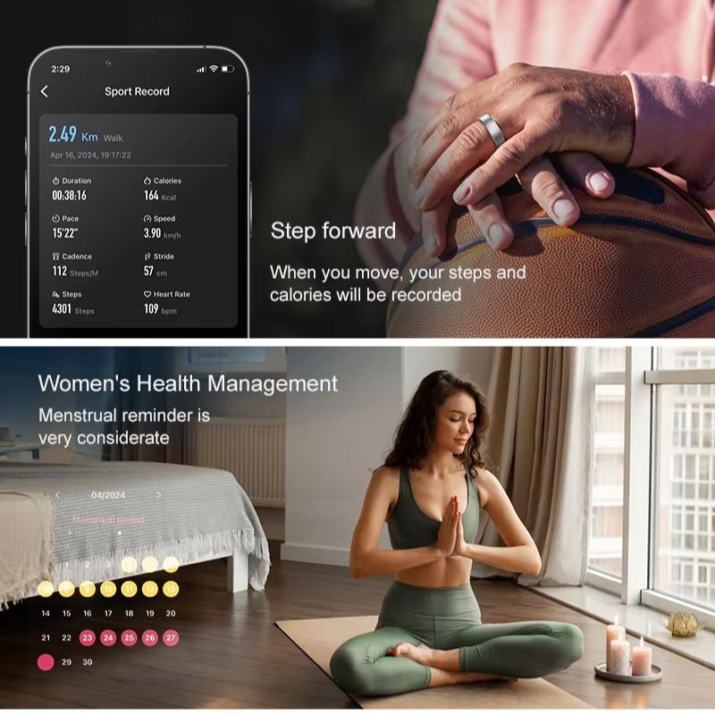 Smart Ring Men Women, Heart Ra - Smart Ring Health review and price