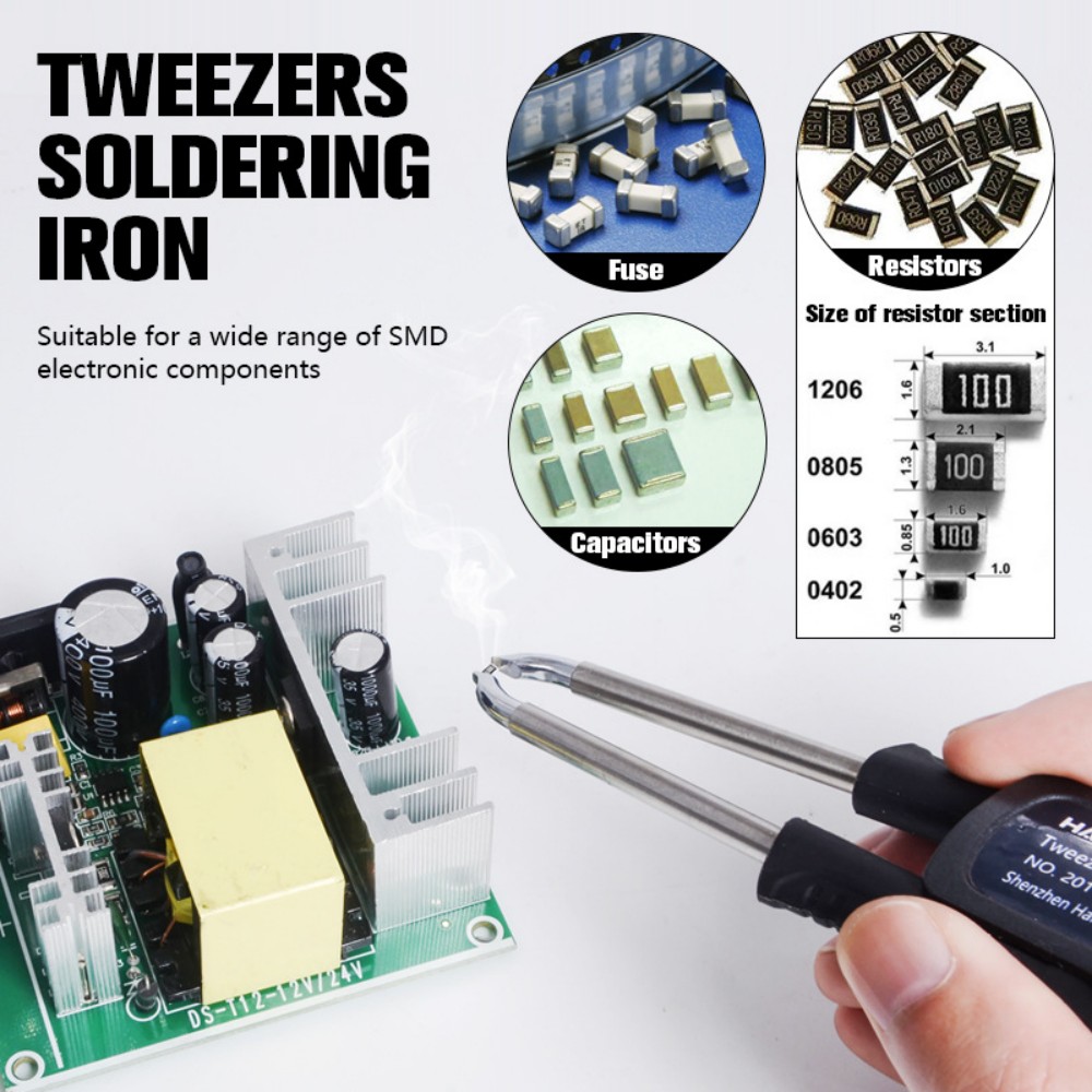 T12 Soldering Tweezer Handle – - Useful Electronic Gadgets review and price
