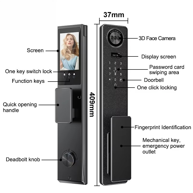 Tuya WiFi Smart Door Lock, Hom - Electronics For Home review and price