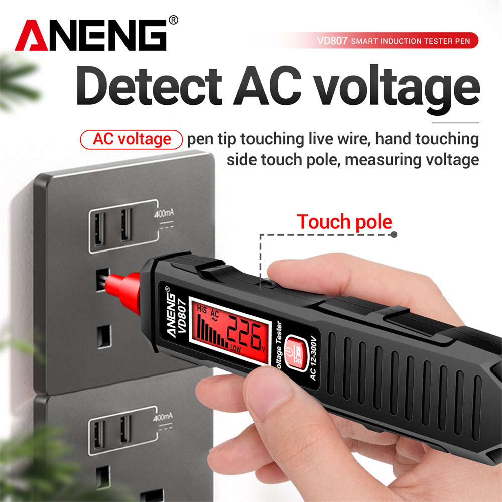 ANENG VD807 One-word Induction - Smart Pen Digital review and price