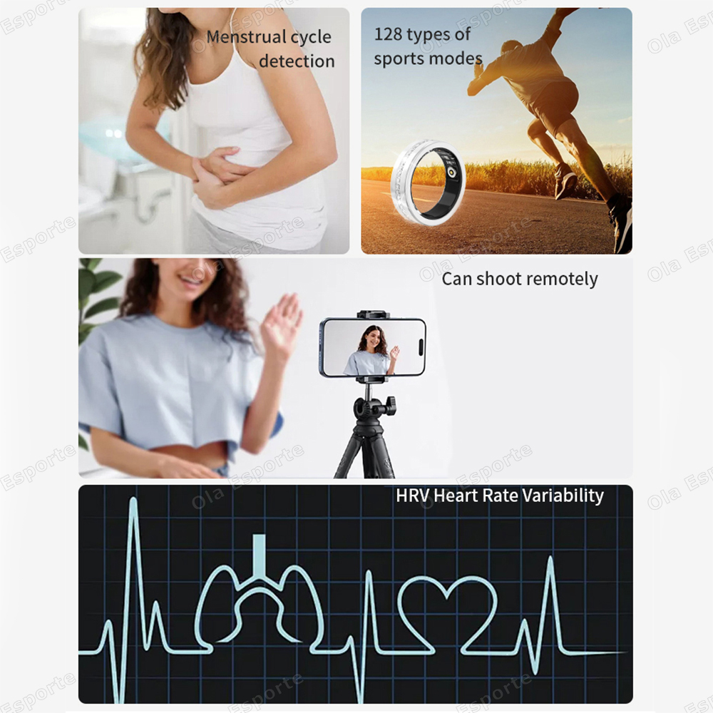 2025 New Smart Ring Lady Heart - Smart Ring Health review and price