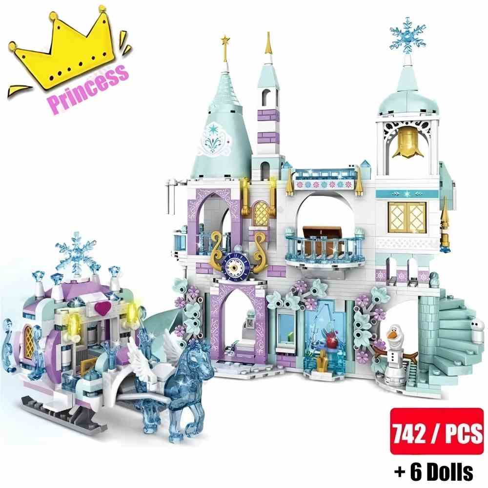 350pcs Ice Queen Castle Buildi - Elsa Gadget review and price