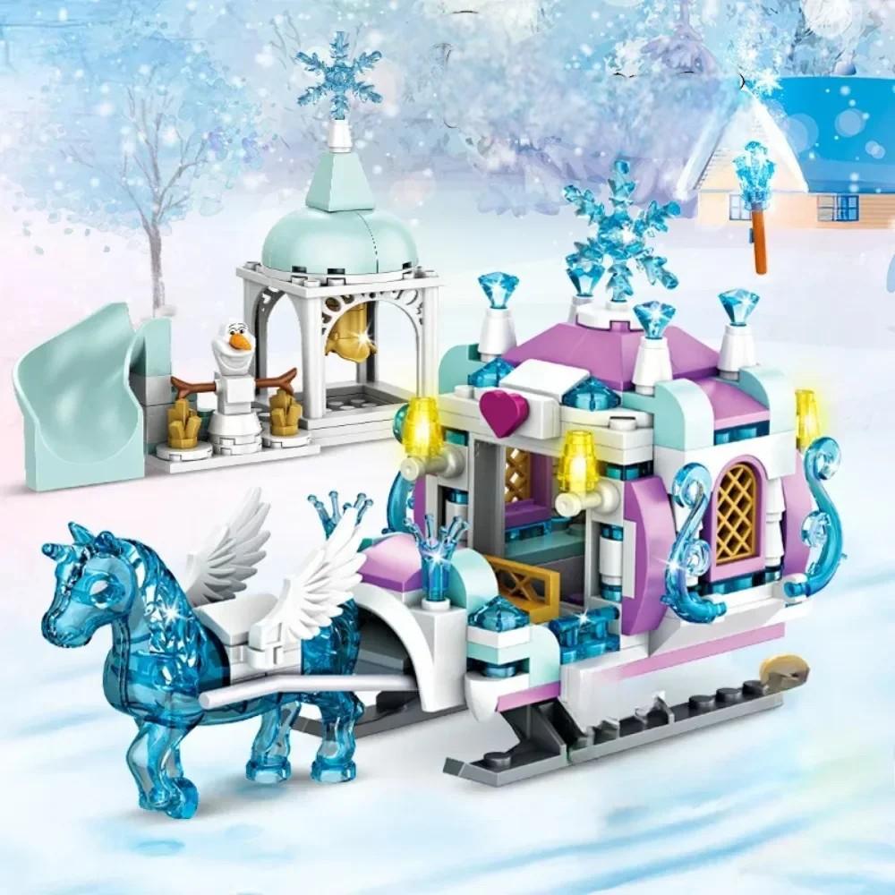 350pcs Ice Queen Castle Buildi - Elsa Gadget review and price