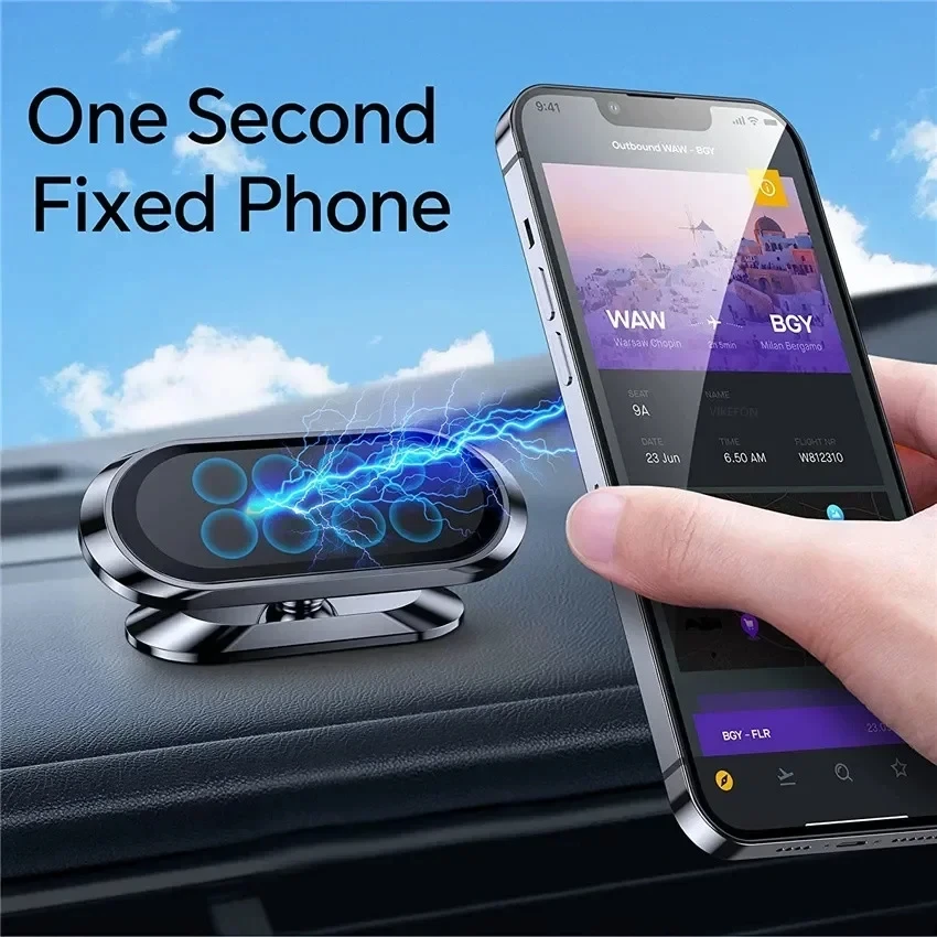 360° Magnetic Car Phone Holder - Useful Electronic Gadgets review and price