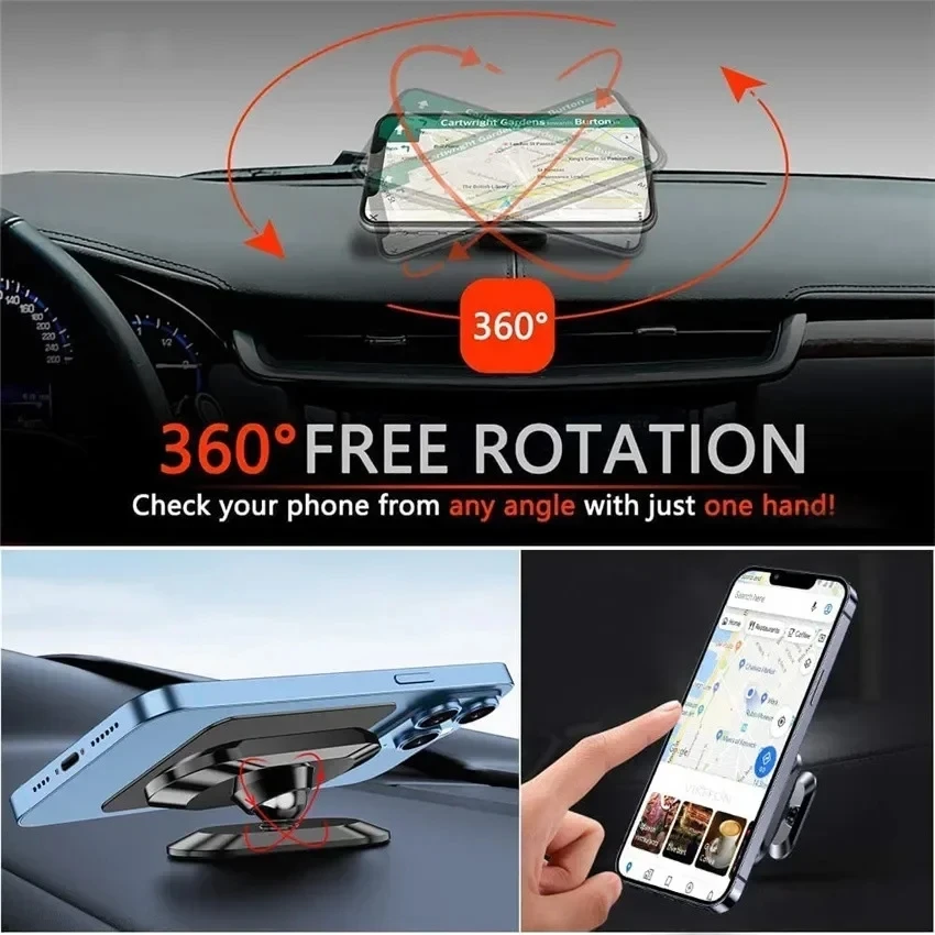 360° Magnetic Car Phone Holder - Useful Electronic Gadgets review and price