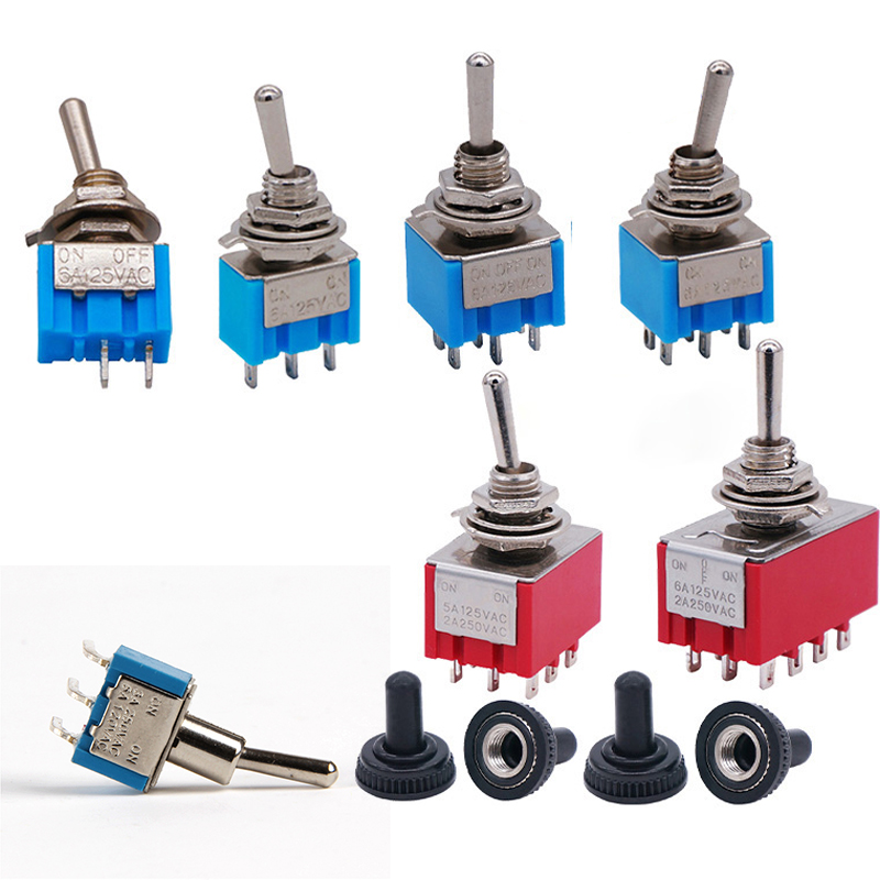 2Pcs ON OFF ON Switches Miniat - Electronics And Gadgets With A review and price
