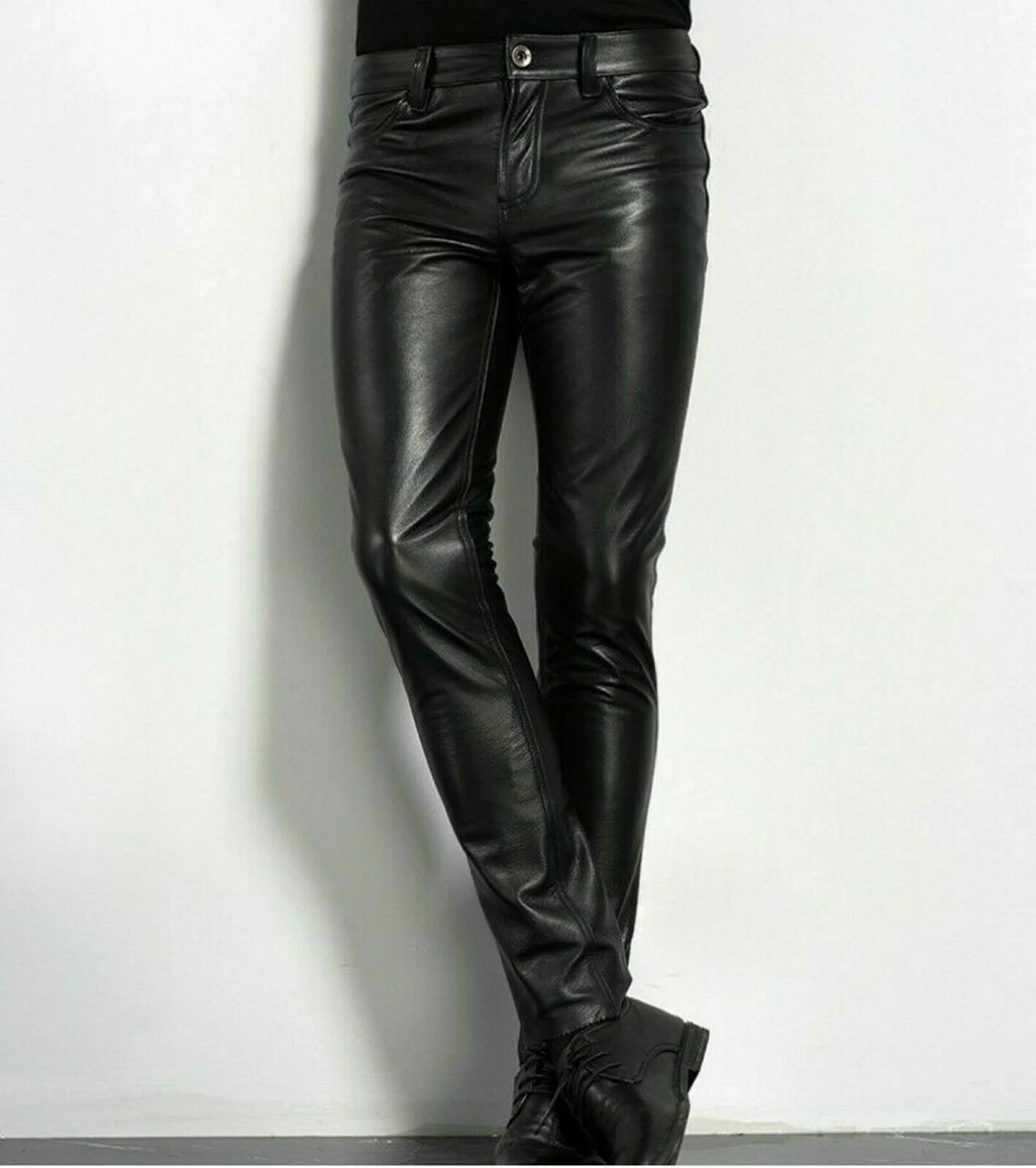 Choice PU Leather Pants Men's  - Smart Pen Digital review and price