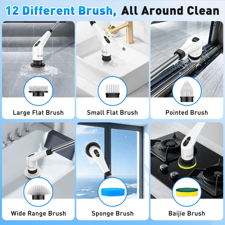 TINSOL 12 in 1 Electric Cleani - Kitchen Electronics Gadgets review and price