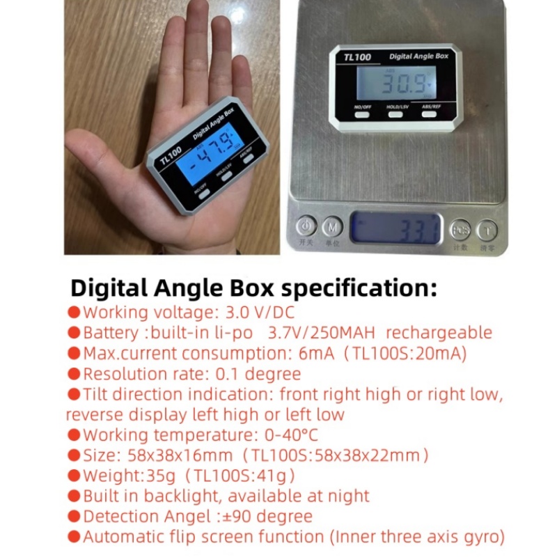 Horizontal Angle Meter Protrac - Useful Electronic Gadgets review and price