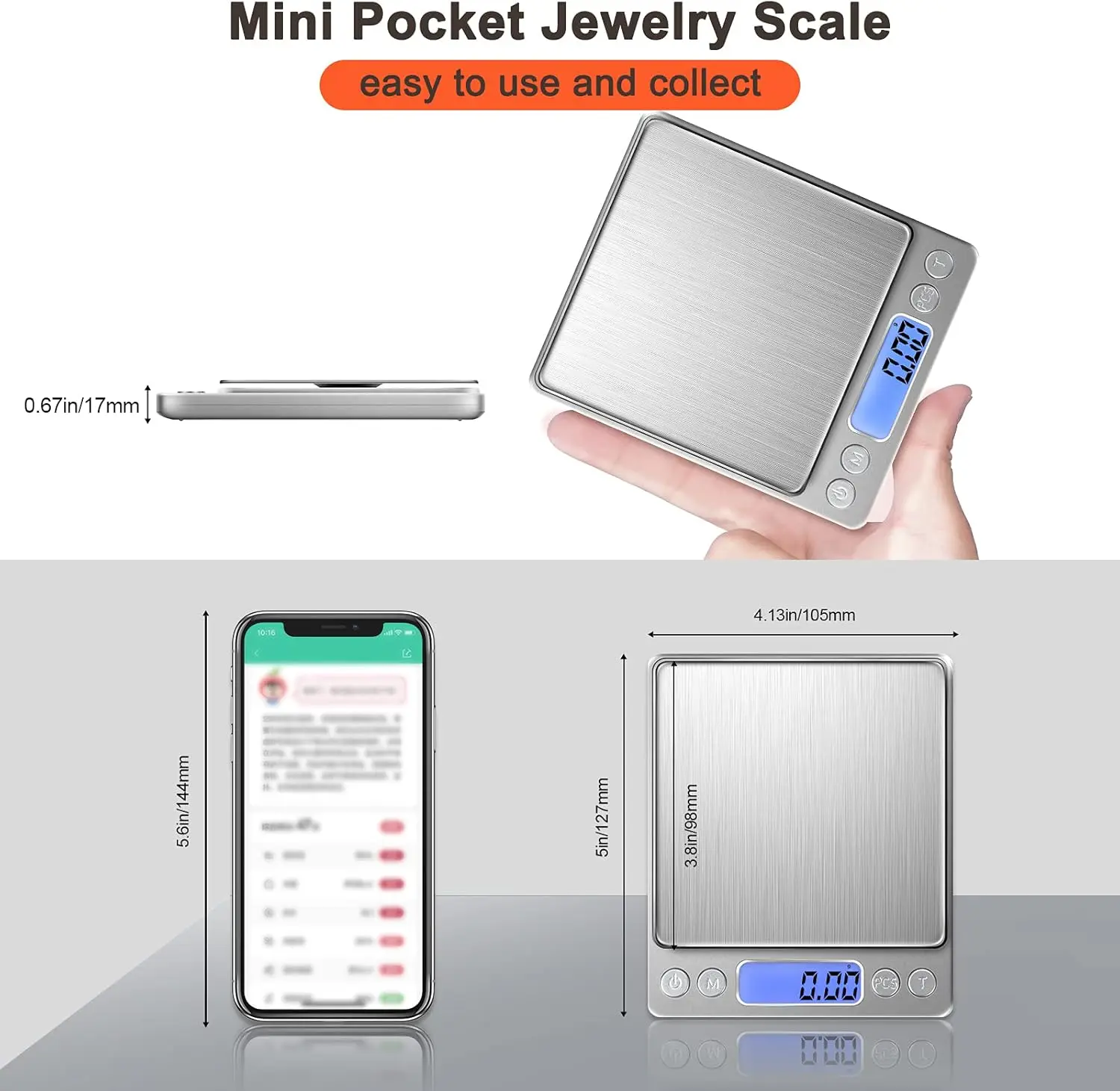 LCD Digital Jewelry Scale 3kg  - Kitchen Electronics Gadgets review and price