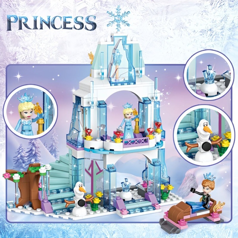 Elsa Ice Castle Building Block - Elsa Gadget review and price