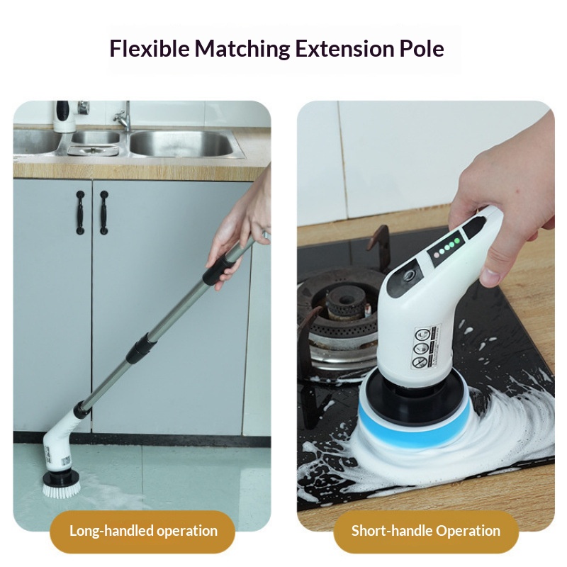 HOMEFISH Cordless Spin Scrubbe - Kitchen Electronics Gadgets review and price