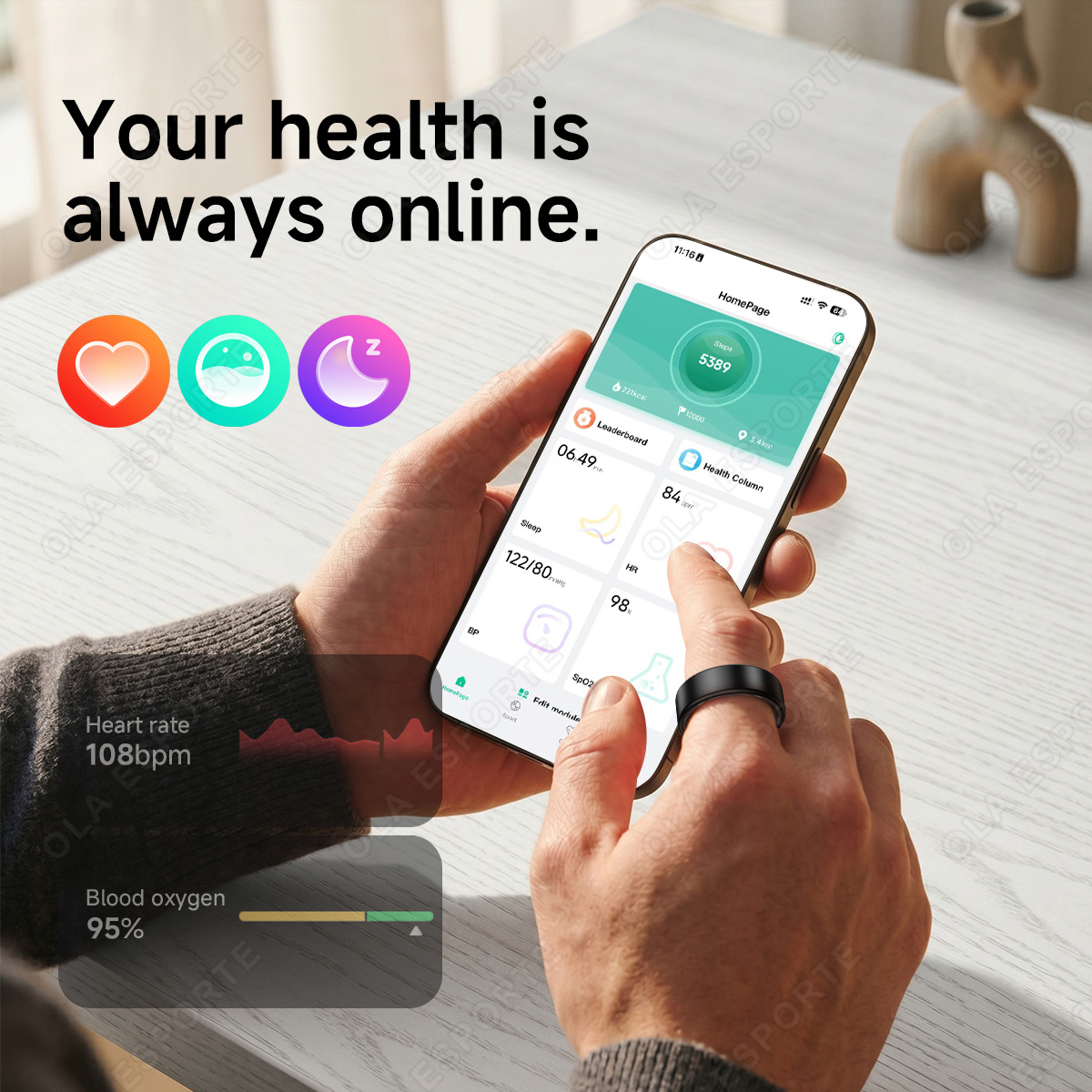 R10 Smart Ring with Charging C - Smart Ring Health review and price