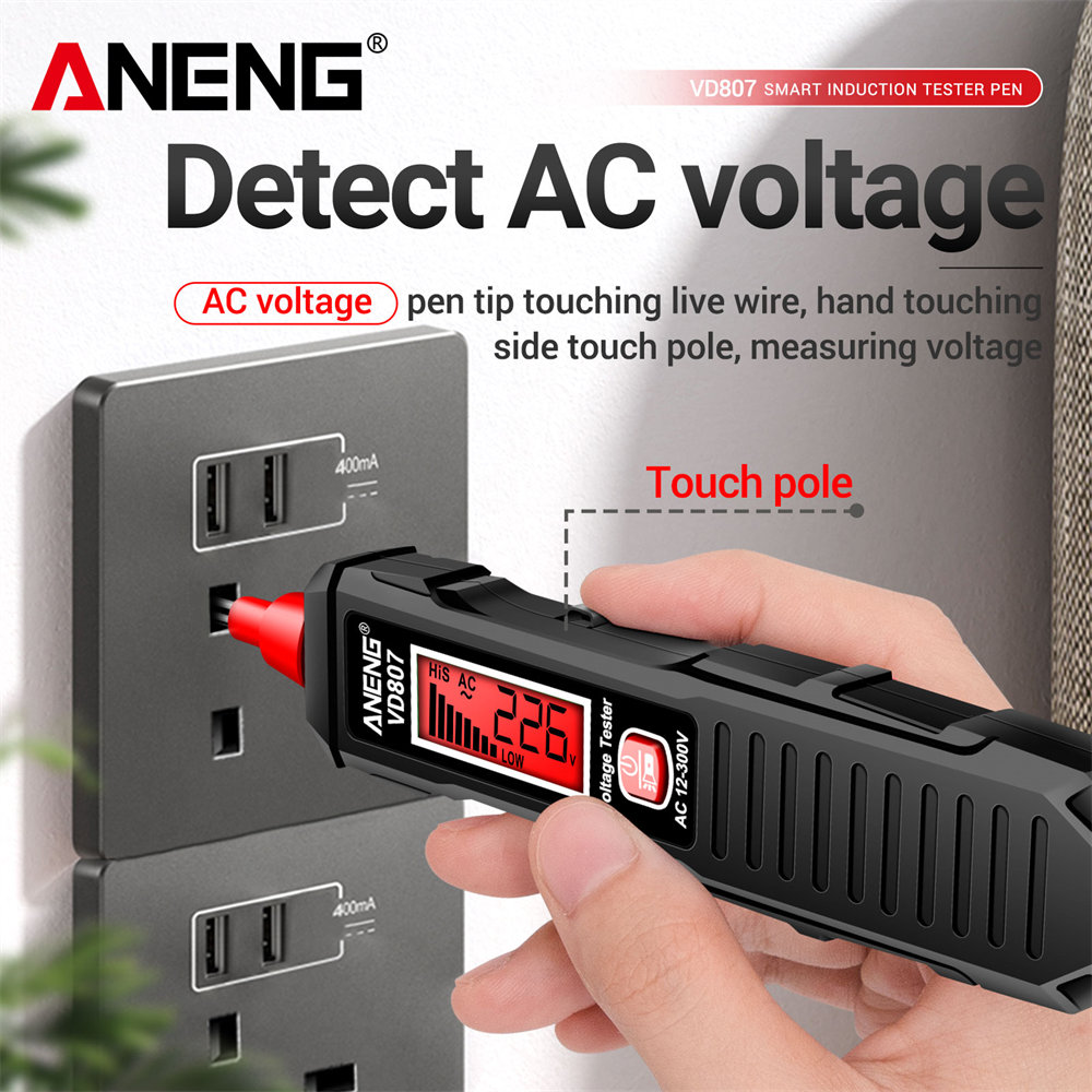 ANENG VD807 One-word Induction - Smart Pen Digital review and price