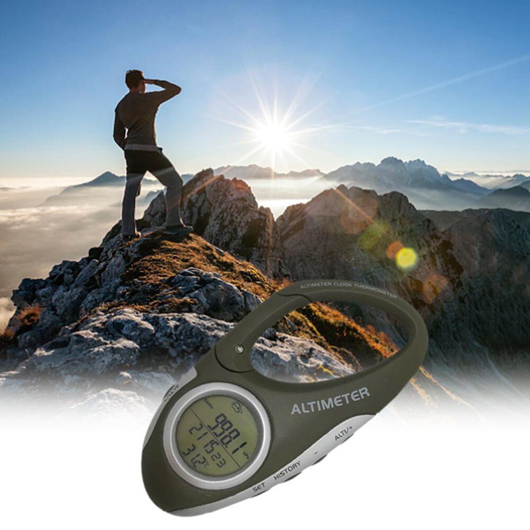 Electronic Altimeter Carabiner - Electronics And Gadgets With A review and price