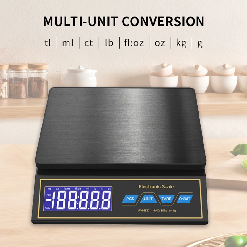 LCD Digital Kitchen Scale 30kg - Kitchen Electronics Gadgets review and price