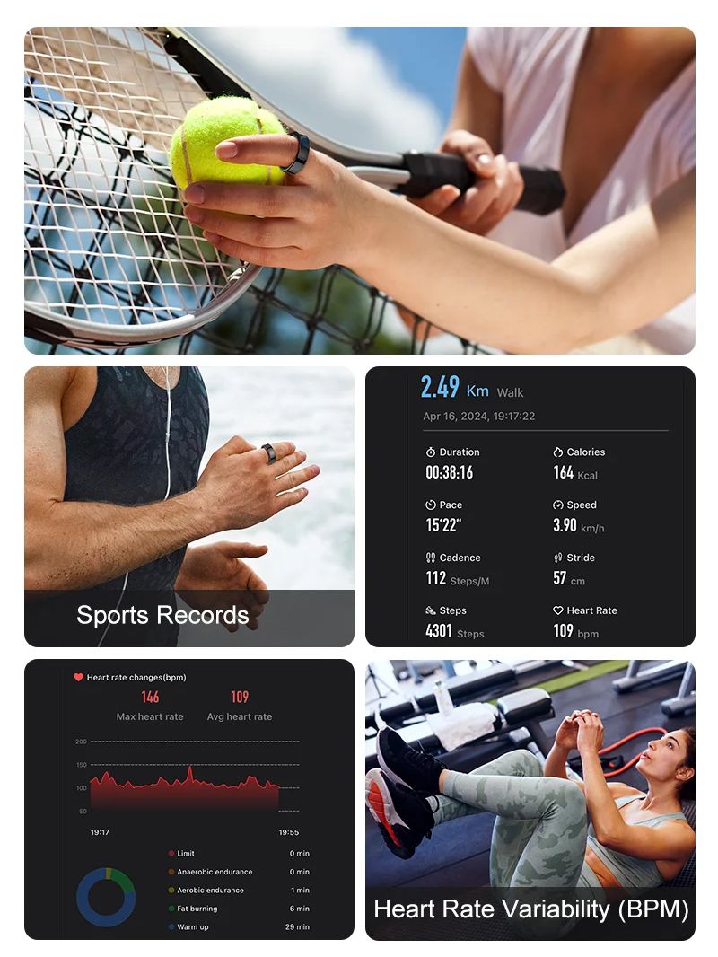 New Smart Ring R09 Health Moni - Smart Ring Health review and price
